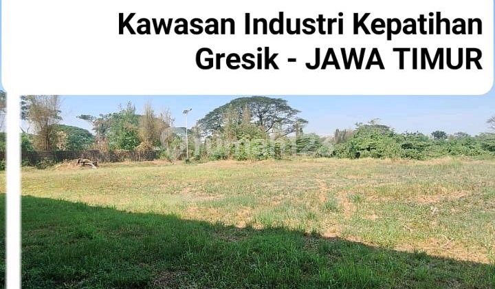 Cheap Price Calculation Rp. 2 Million-Per/M2 Sale 4 Ha Factory Kepatihan Industrial - Menganti - Gresik East Java - SHM Certificate