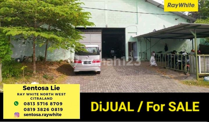 Dijual 855 M2 Gudang Lebo - Sidoarjo - Jawa Timur - Ada Air Sumur