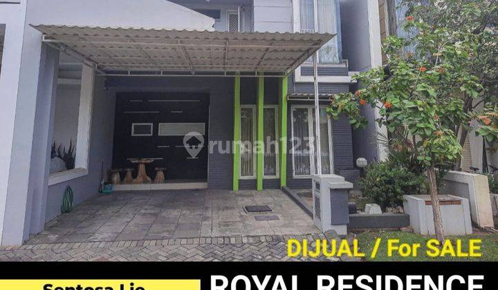 Luas Murah Rumah Royal Residence Lokasi Terdepan Dekat Showroom Honda , Pakuwon Mall 1