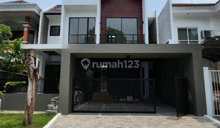 Rumah Baru Graha Family - Graha Famili Surabaya Barat Modern 4+1 K Tidur 1