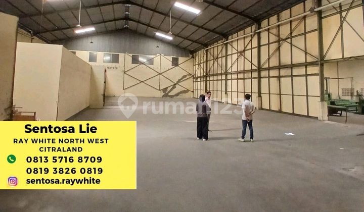 Murah Rp.10 Juta/m2 Dijual 6690 M2 Gudang Margomulyo Indah - Buntaran - Tandes - Surabaya - Plus Ada 7 Ruang Kantor - Surat Shm - Lokasi Bagus