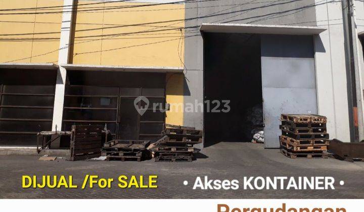 Dijual 404 M2 Gudang Satria Eco Park - Bypass Krian Sidoarjo - Akses Kontainer ,truk Trailer 1