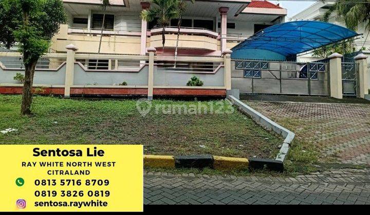 Dijual 630 M2 Rumah Nol Jalan Raya Darmo Harapan 1 Surabaya Strategis Depan Tiera Soho , Hokky Supermarket Buah 1