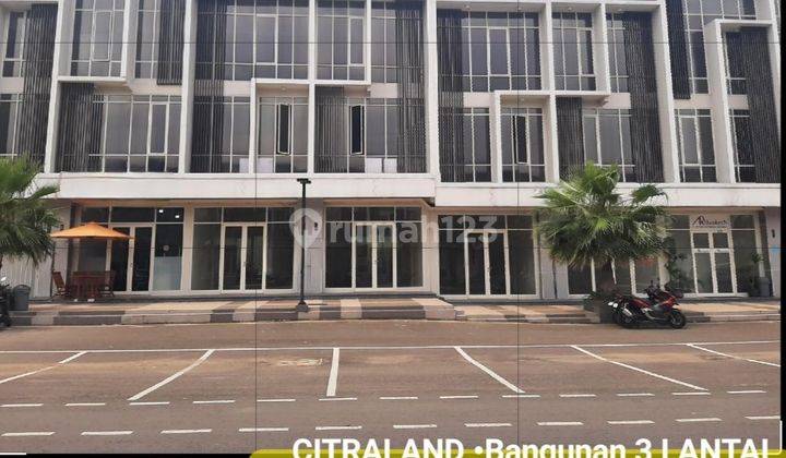 Dijual 4 Jejer Ruko Citraland North West Boulevard - Parkiran LUAS - Row Jalan RAYA KEMBAR  1