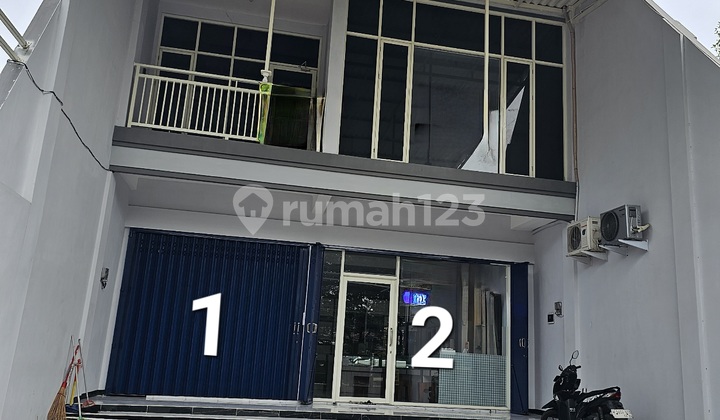 Disewakan 2 Ruko Raya Wiyung - Nol Jalan Raya Surabaya Barat - Parkiran Mobil Luas