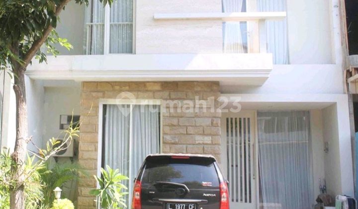 Murah 2 Milyar Dijual Rumah Wisata Bukit Mas 2 Du Lyon Surabaya Barat Modern 2 Lantai Dekat Sekolah Sgs, Binus, Pakuwon Mall, Ptc
