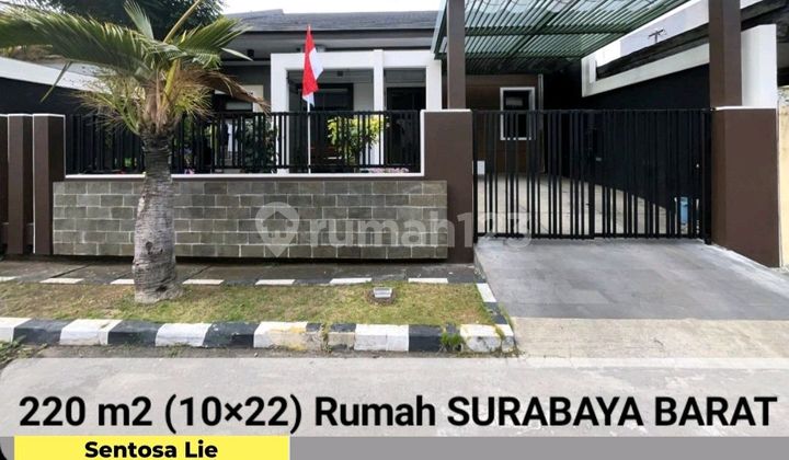 Murah 3 Milyar-an Luas 220 M2 Dijual Rumah Darmo Permai Timur - Dekat Madame Chang, Hr. Muhammad, Pasar Modern Puncak Permai, Pakuwon Mall, Akses Tol Satelit