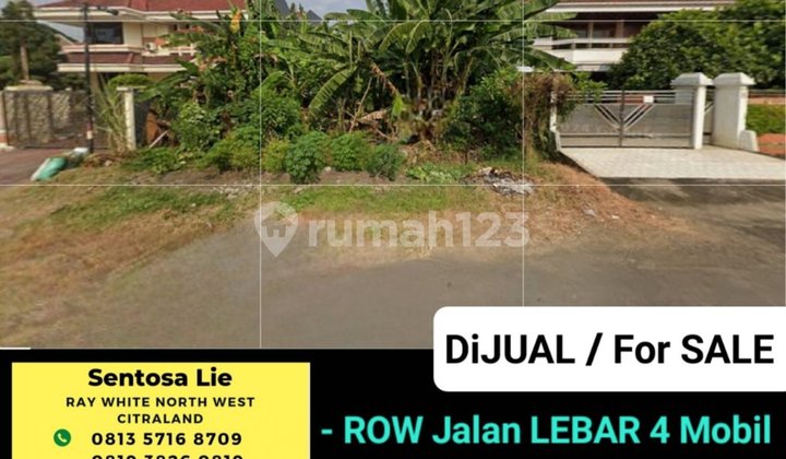 For Sale 560 M2 Land Plot Puncak Permai North - Sukomanunggal West Surabaya Near Darmo Permai - Raya Darmo Harapan - Pakuwon Mall, Puncak Permai Modern Market, Satellite Toll Road Access