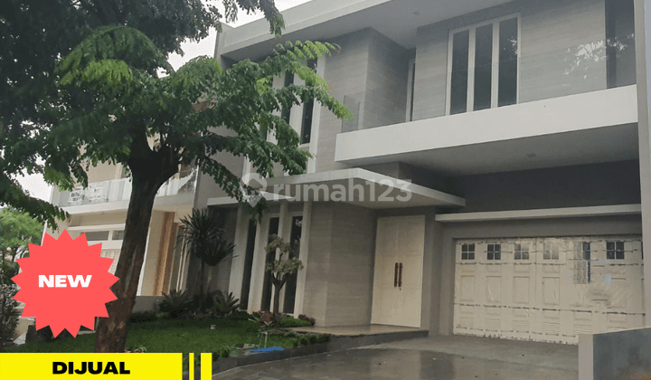 BARU ! RUMAH MEWAH 2 LANTAI MODERN MINIMALIS DI PAKUWON INDAH SURABAYA BARAT 1