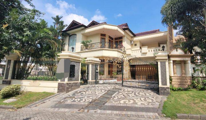 Dijual ! Rumah Mewah Full Furnished di Graha Famili Surabaya 1