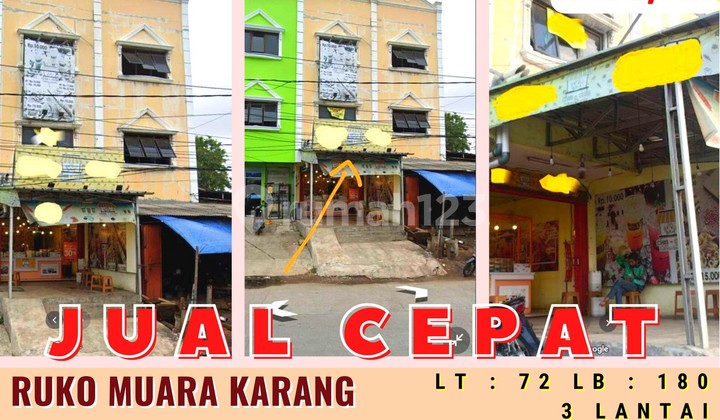Ruko Muara Karang Raya 3 Lantai Jalan 4 Mobil Ruko Muara Karang Raya 3 Lantai Jalan 4 Mobil