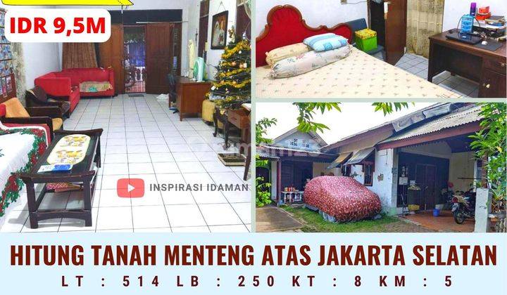 Rumah Hitung Tanah Setiabudi Menteng Atas 1