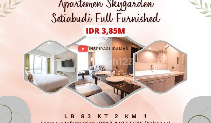 Apartemen Skygarden Full Furnished di Setiabudi 1