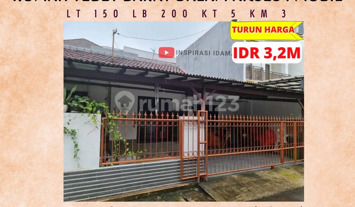 Calculate Land for House Complex in Tebet Near Gelael Security with 2 Car Garage