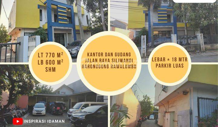 Kantor Dan Gudang 2 Lantai Siliwangi Narogong Rawalumbu