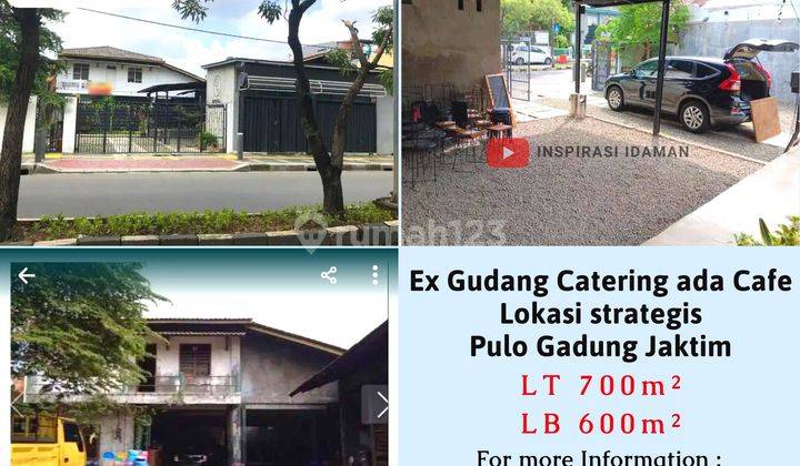 Ex Gudang Catering Ada Cafe Lokasi Strategis Pulo Gadung Jaktim 1