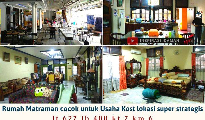 Rumah Matraman Cocok Untuk Usaha Kost Lokasi Super Strategis 1