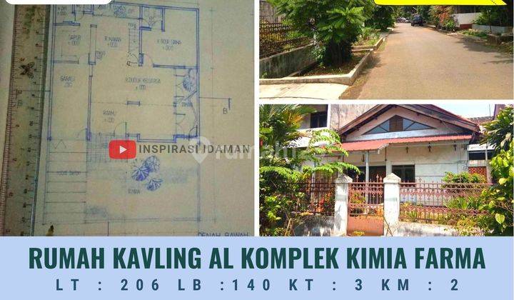 Jual Cepat Rumah Kavling Al Komplek Kimia Farma Pondok Bambu Duren Sawit 1