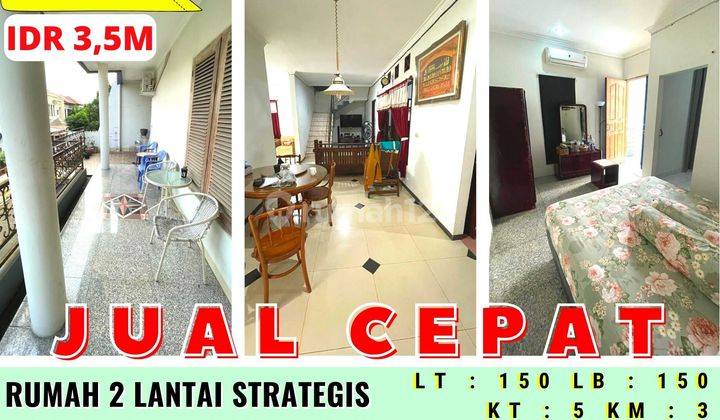 Jual Cepat Rumah 2 Lantai Lokasi Strategis Pondok Bambu Duren Sawit 1