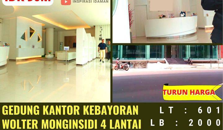 Gedung Kantor Kebayoran Wolter Monginsidi 4 Lantai 1