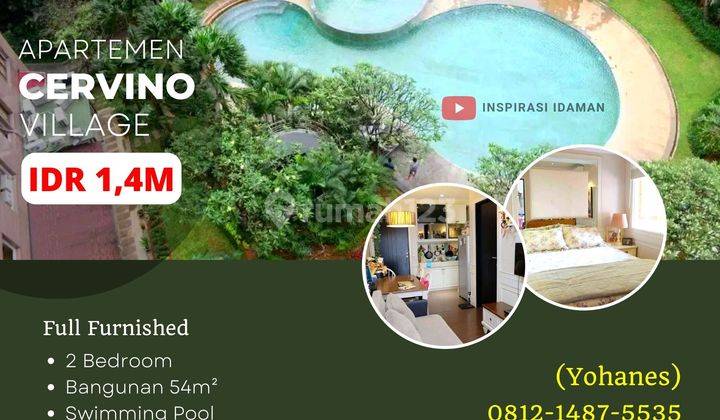 Jual Cepat Apartemen Cervino Village Full Furnished 1