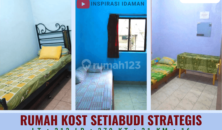 Rumah Kost Setiabudi 21 Kamar Strategis  1