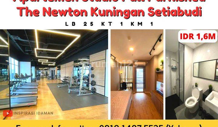 Apartemen Studio Full Furnished The Newton Kuningan Setiabudi 1