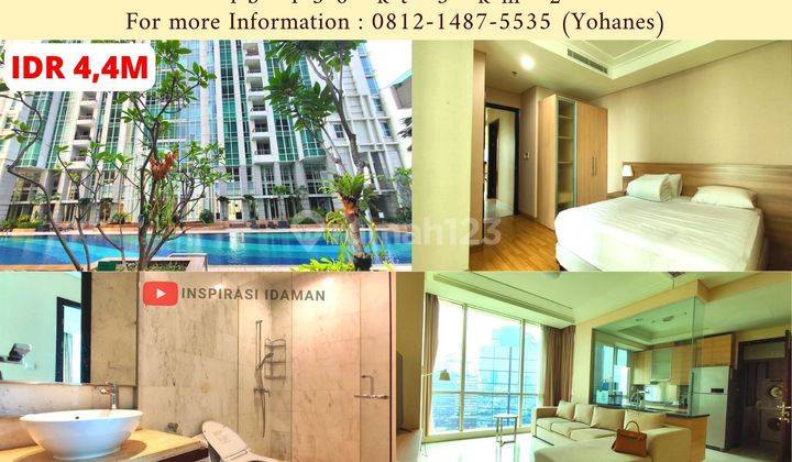 Jual Cepat Apartement The Peak Sudirman Tower Regis 3BR 1