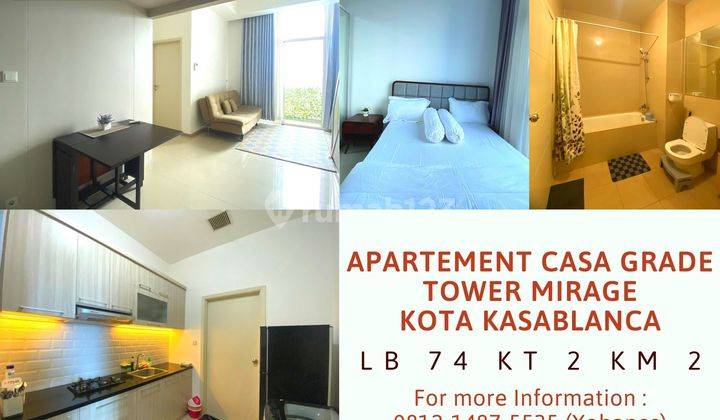 Jual Cepat Apartemen Casa Grade Tower Mirage Kota Kasablanca Jakarta Selatan 1