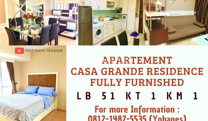 Apartement Casa Grande Residence Fully Furnished 1