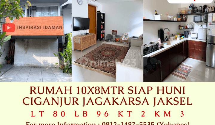 Rumah Ciganjur Jagakarsa 10x8mtr siap huni 1