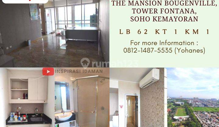 Jual Cepat The Mansion Bougenville, Tower Fontana, Soho Kemayoran 1