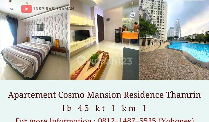 Apartement Cosmo Mansion Residence Thamrin Jakarta Pusat 1