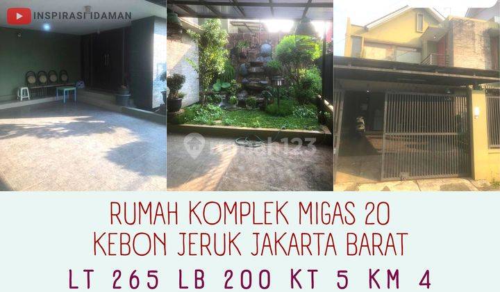 Rumah Lt 265 Komplek Migas 20 Kebon Jeruk 1