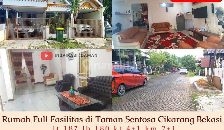 Jual Cepat Rumah Full Fasilitas di Taman Sentosa Cikarang Bekasi 1