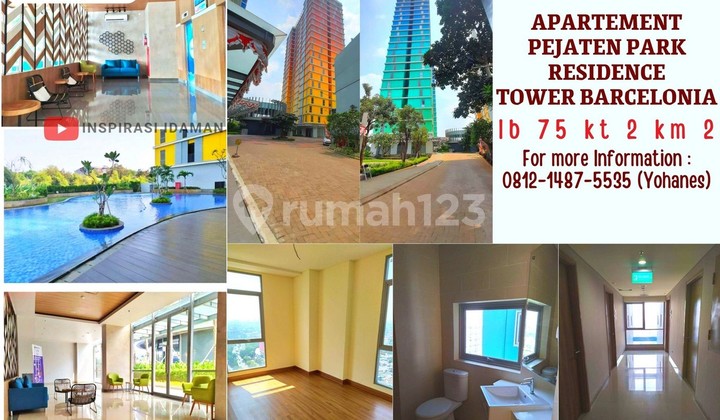 Apartement Pejaten Park Residence 2Br 75Mtr Tower Barcelonia Apartement Pejaten Park Residence 2Br 75Mtr Tower Barcelonia