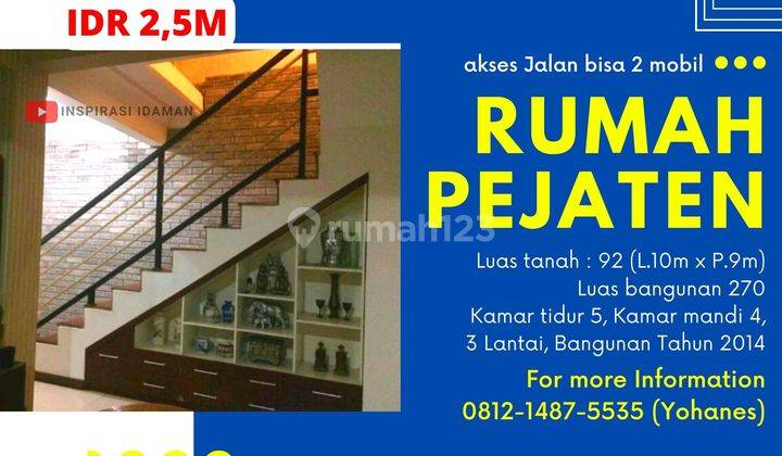 Rumah Pejaten Komplek Bin Jakarta Selatan 1