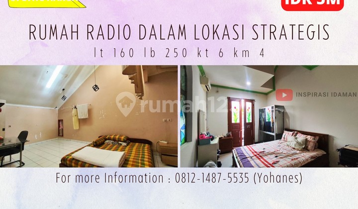 Rumah Radio Dalam 160Mtr Jalan Dwijaya Jakarta Selatan Lokasi Strategis