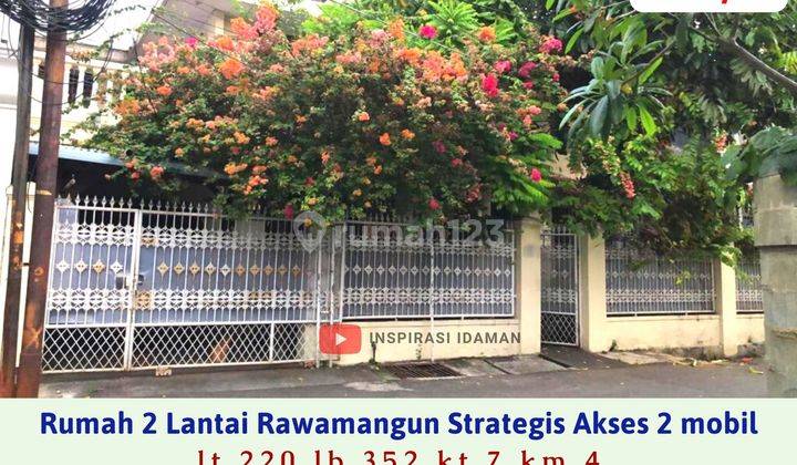 Rumah 2 Lantai Rawamangun Pulo Gadung Jaktim 1