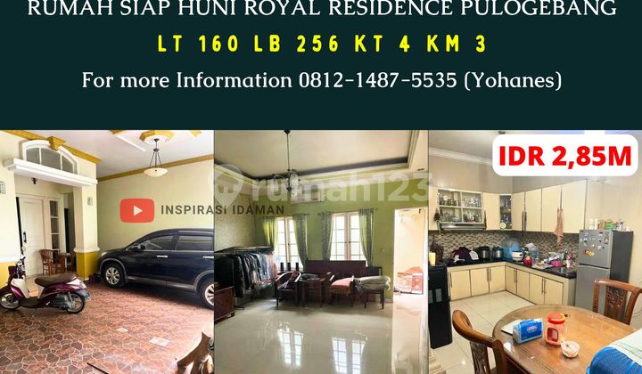 Rumah Siap Huni 160Mtr Royal Residence Pulogebang Rumah Siap Huni 160Mtr Royal Residence Pulogebang