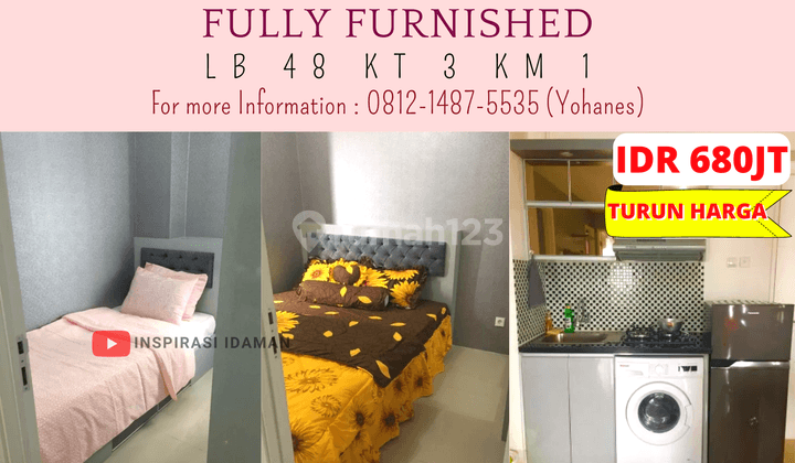 Apartement Basura City Fully Furnished 1