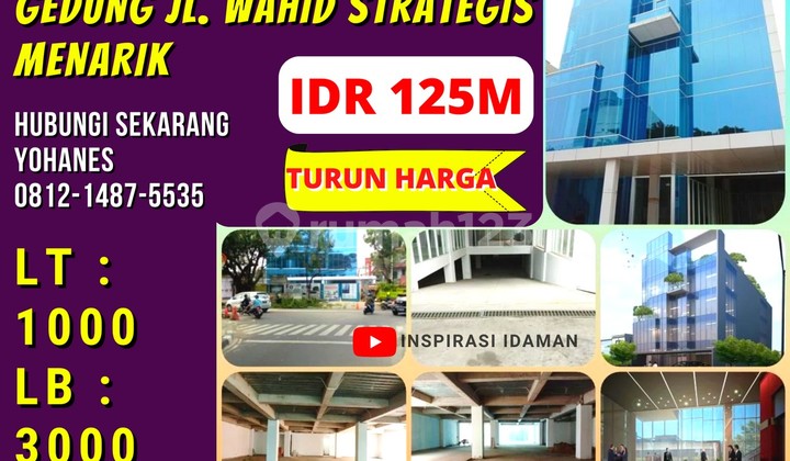 Gedung Perkantoran Bangunan Baru Strategis Menteng Wahid Hasyim Gedung Perkantoran Bangunan Baru Strategis Menteng Wahid Hasyim