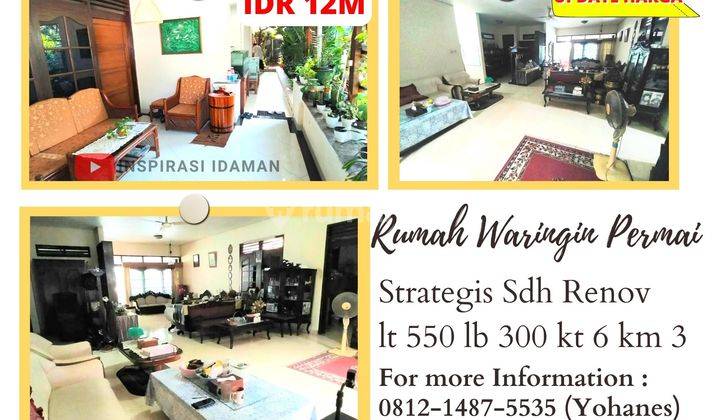 Rumah Hoek Waringin Permai Strategis Jati Waringin Sdh Renov 1