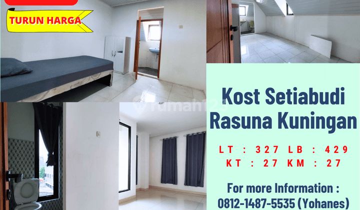 Rumah Kost 32 Kamar di Setiabudi Rasuna Kuningan 1