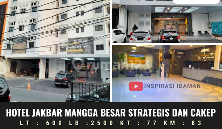 Mangga Besar Hotel 77 rooms plus kiosk West Jakarta