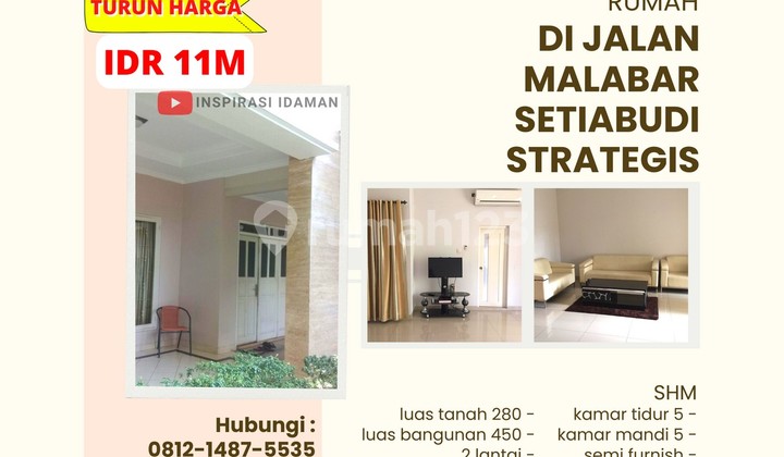 Rumah Mewah Setiabudi Luas 280Mtr Dekat Menteng Sudirman Rumah Mewah Setiabudi Luas 280Mtr Dekat Menteng Sudirman