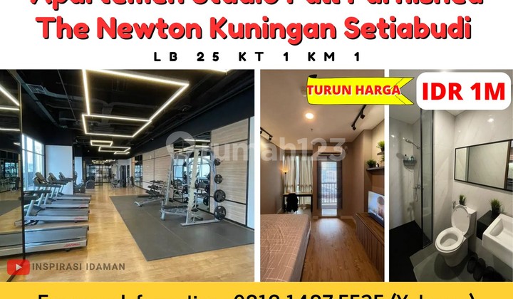 Apartemen Studio Full Furnished Lantai 20 The Newton 1 Kuningan Setiabudi Apartemen Studio Full Furnished Lantai 20 The Newton 1 Kuningan Setiabudi