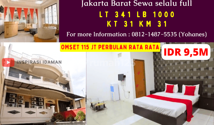 Kost Exclusive Tanjung Duren Jakarta Barat Sewa Selalu Full 1