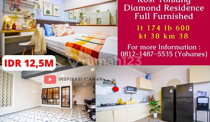 Kost Tomang 4 Lantai 38Kt Full Furnished Kost Tomang 4 Lantai 38Kt Full Furnished