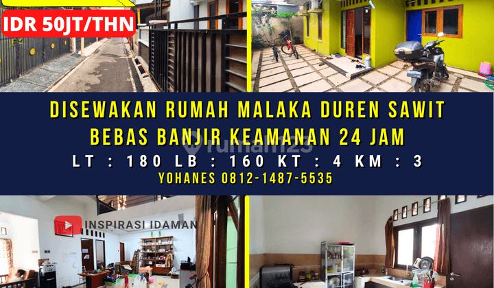 Rumah Malaka Duren Sawit Bebas Banjir Keamanan 24 Jam 1